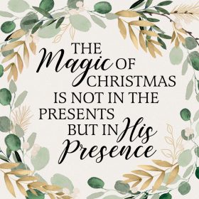 His Presence - Square  Coater Bulk
