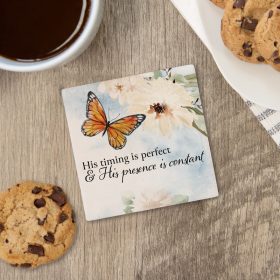 "Constant Nature" Square House Coaster – Bulk