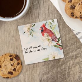 "Love Nature" Square House Coaster – Bulk